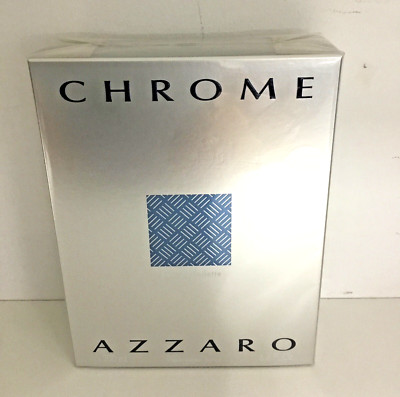 CHROME by Azzaro | Men s 6.8 Fl. Oz./200 Ml. Eau de Toilette Spray | NIB SEALED