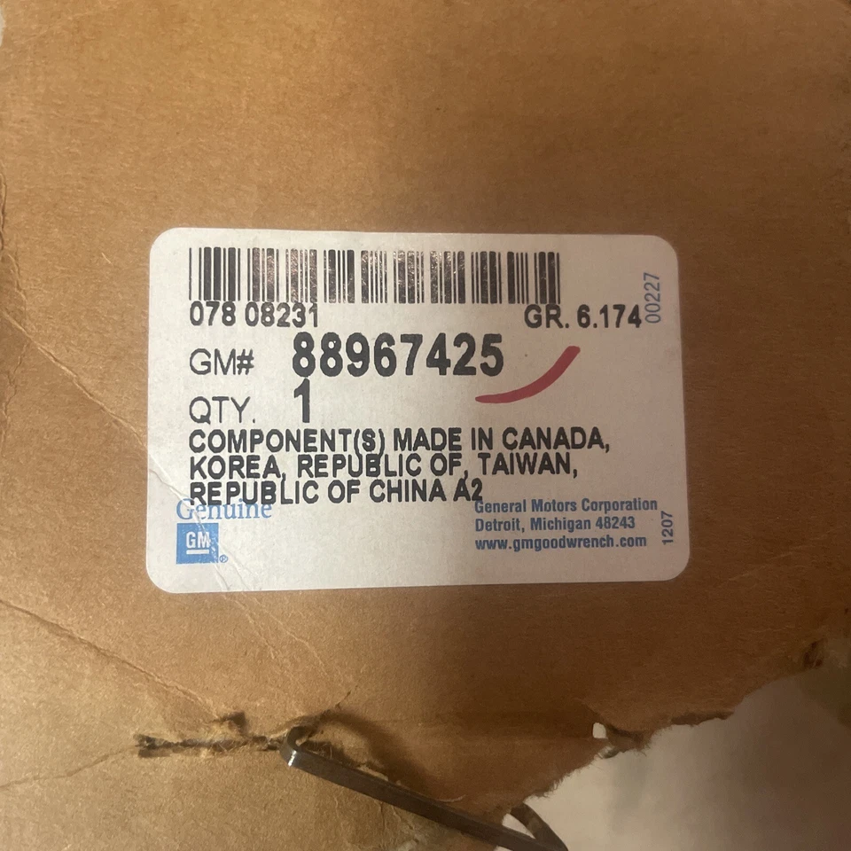 GM OEM 88967425 - Junta de rótula de suspensión, inferior 1984-1991 (1949) Foto 2 de 4