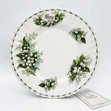 Piatto da dolce per frutta Royal Albert con mese inglese piattino Maggio 21 cm
