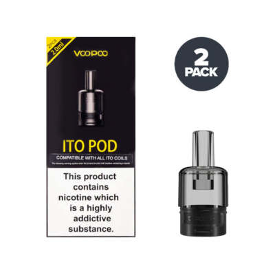 VooPoo ITO Replacement Pods - Cartridge Spare Pods for VooPoo Doric Q 20 Pod  Kit | eBay UK