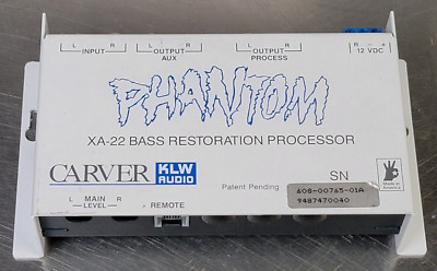 1 New NOS Carver XA-22 PHANTOM Bass Restoration Processor Epicenter KLW Audio