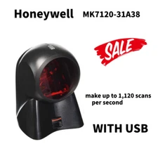 HONEYWELL MK7120-31A38 USB 1D Laser Barcode Scanner Handhold Cordless POS Reader