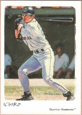 Ichiro Suzuki 2002 Topps Gallery Veteran Variation 1 Empty Dugout