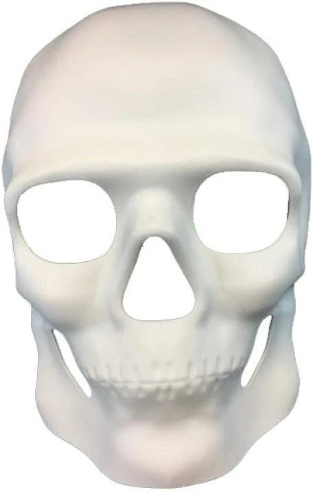 Día de Muertos Masquerade Sugar Skull Skeleton Mask Day of the Dead Wear or Deco - Image 3 of 3