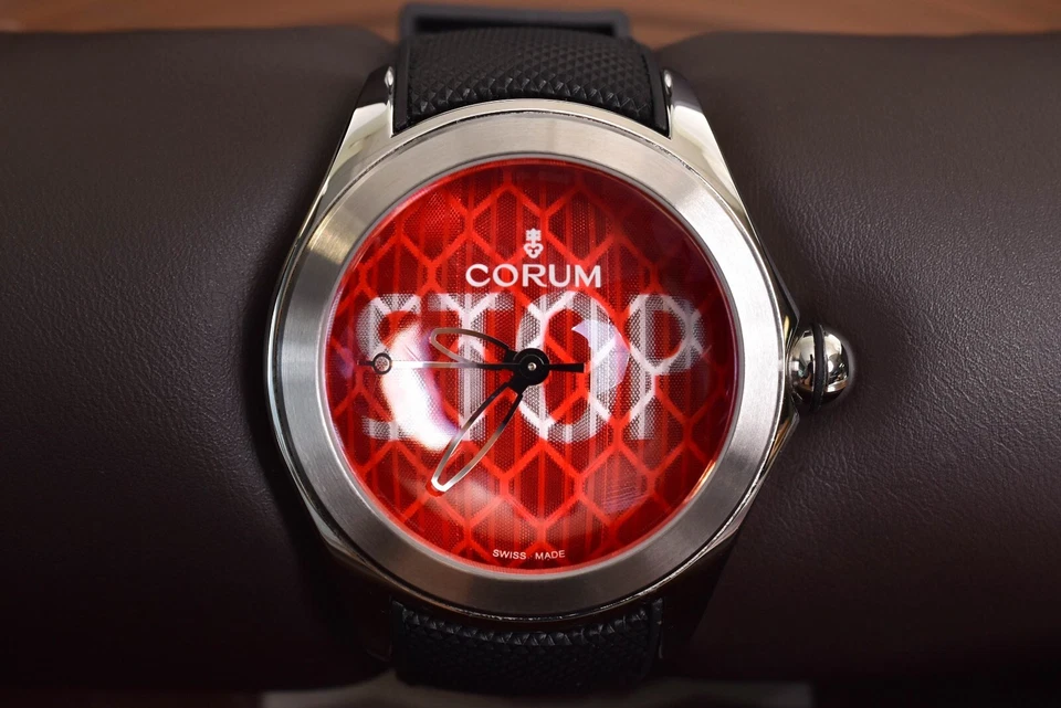 Corum Bubble Stop 082.410.20/0601 ST01 Edición Limitada. Reloj Automático Acero 42MM