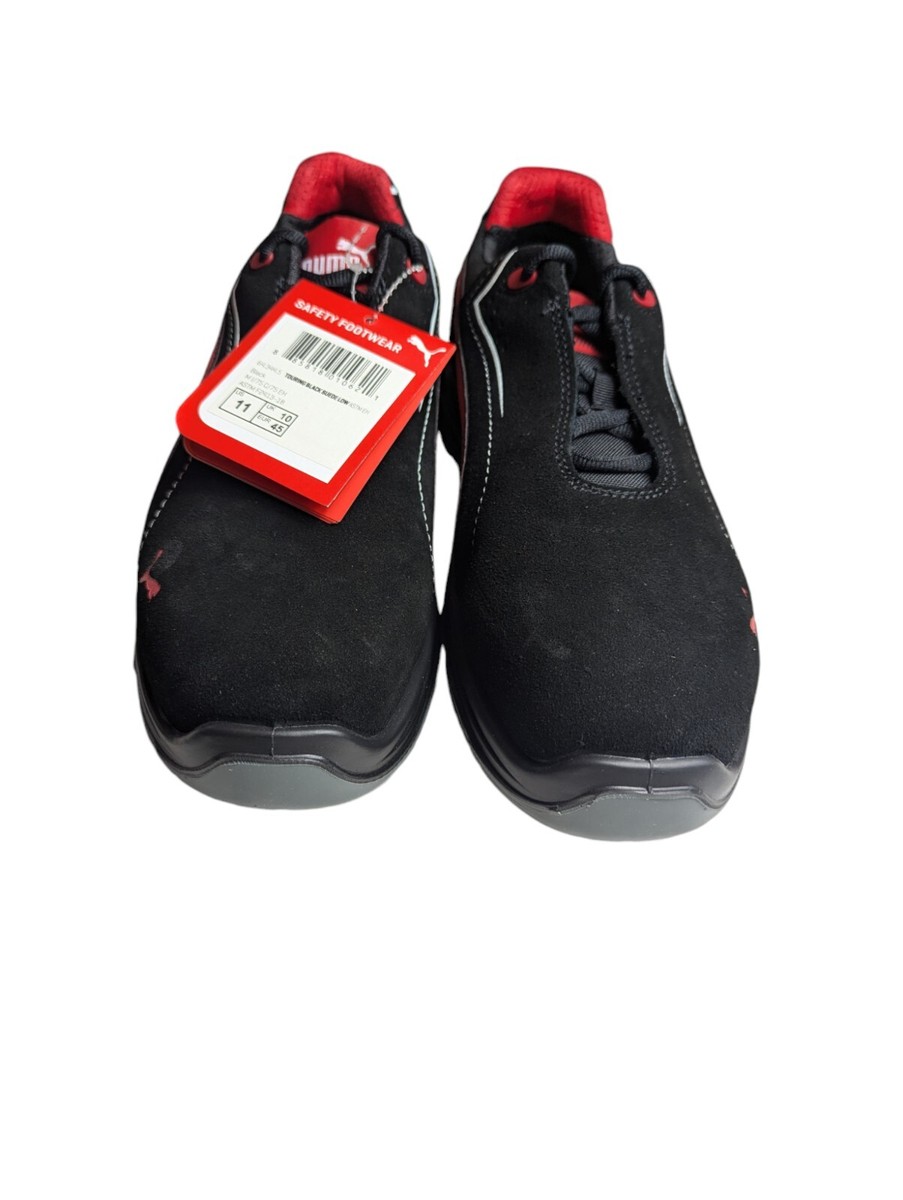 Puma Safety Mens Size 11 Touring Black Suede Low Slip  display picture 3