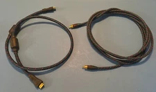 Audioquest CinemaQuest VDM-1 Video Digital Audio 3 Meter Cable & HDMI 1 Rf Stop