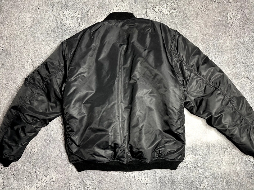 vintage military bomber MA-1 men's 2XL - Image 4 of 4