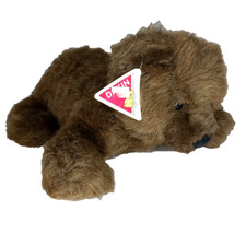 Vintage Dakin Grizwald Grizzly Plush Brown Bear 15" Realistic Stuffed Animal