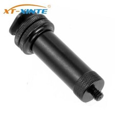 XT-XINTE 1/4" Screw Cold Shoe Tripod Mount to LED Flash Hot Shoe Screw Adapter