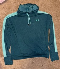Under Armour Teal Loose Hoodie Youth Size M