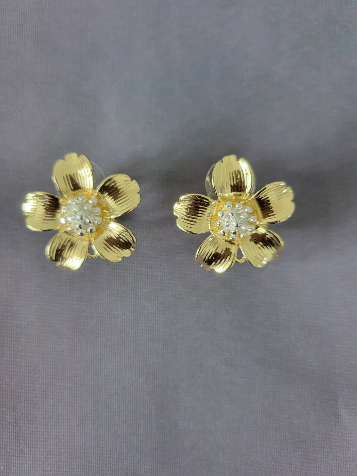 Flower Gold Viennios Fashion Earrings Women's Earring