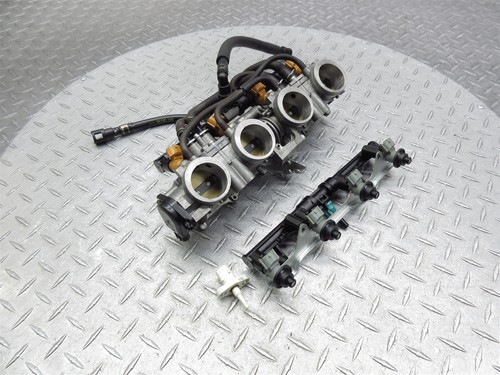 2008 08-12 Honda CBR600RR CBR 600RR Throttle Bodies Body Fuel Injectors TPS