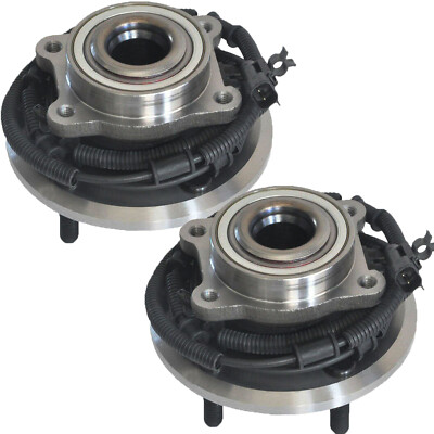Pair (2) Rear Wheel Bearing and Hubs for 2008-2012 Chrysler Town & Country CA