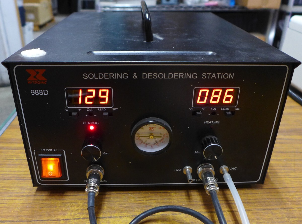 そるてぃーや Xytronic 988D Soldering Station w/DIA60A Desoldering Iron and