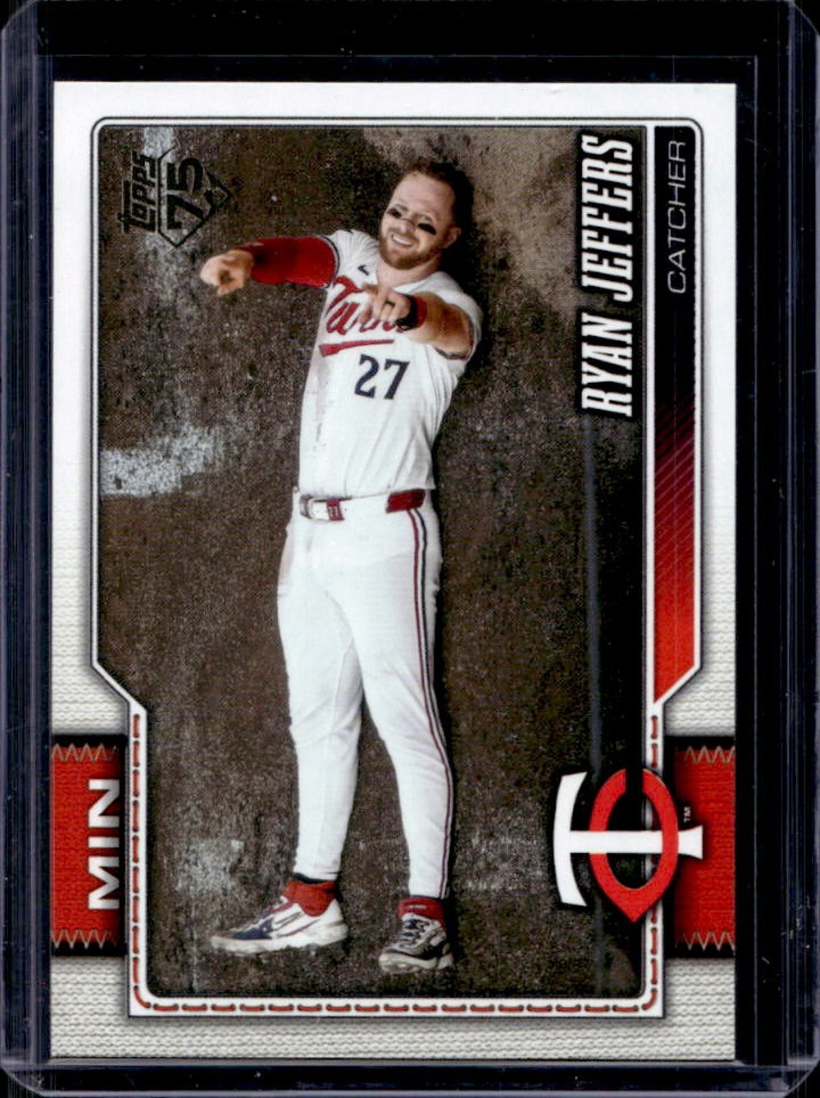 2026 Topps Ryan Jeffers Golden Mirror Variation SSP #315 Twins