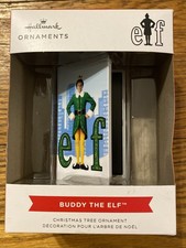 HALLMARK ORNAMENT BUDDY THE ELF 2022 NEW Christmas Tree