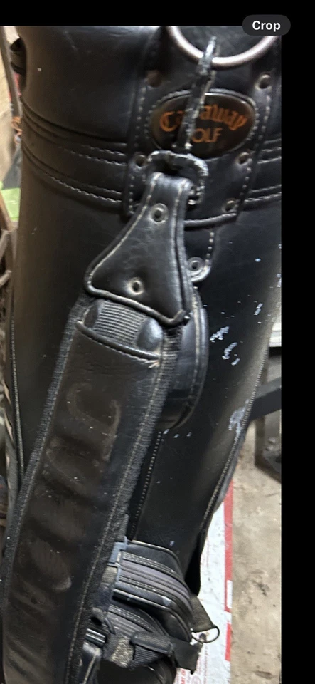 Сумка с короткими ручками Callaway Golf Big Bertha черная сумка для персонала с капюшоном от дождя - Изображение 2 из 4