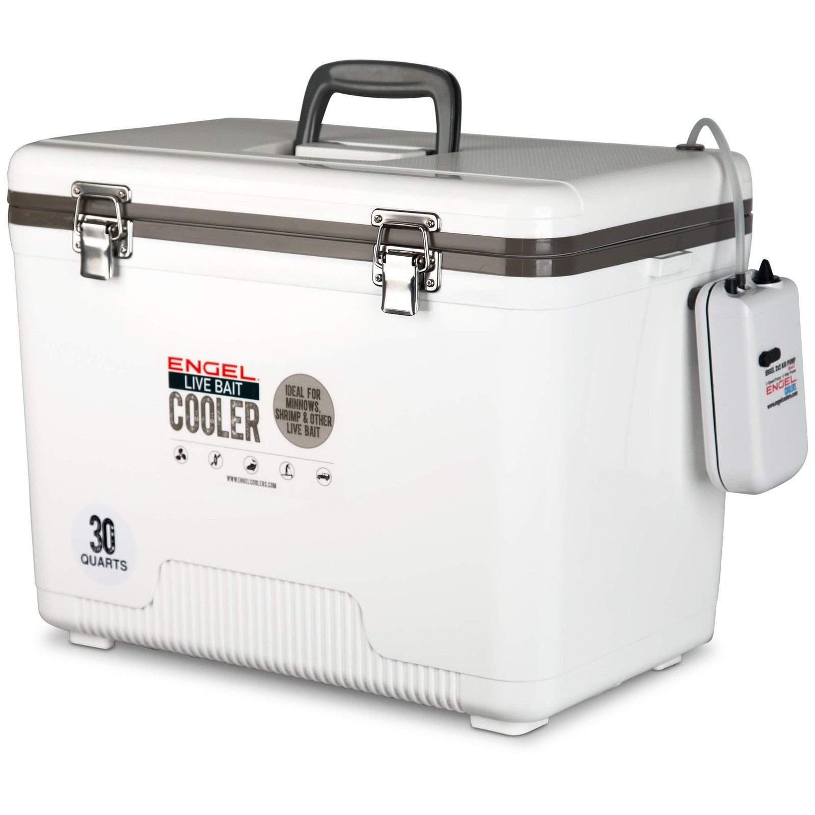 Box With 2 Speed Aerator Pump Engel Englbc30-n