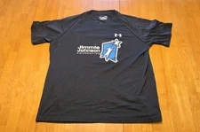 Jimmie Johnson Foundation Under Armour Shirt Size L Heatgear Rare #TEAMJJF 