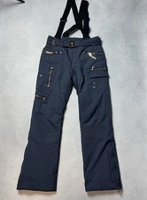Bogner Ski Snow Pants Navy Blue Jumpsuit Women's Size S