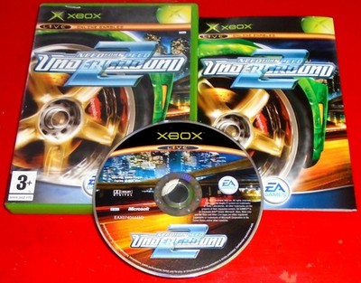MICROSOFT XBOX ORIGINAL OG - NEED FOR SPEED 2 UNDERGROUND CIB GC