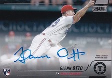 2022 Topps Stadium Club Glenn Otto Rookie RC On Card Auto Card Mint #SCBA-GO. rookie card picture
