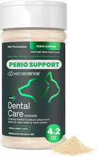 Dental Care Powder for Dogs Cats Helps Reduce Plaque Tartar Buildup, Clean