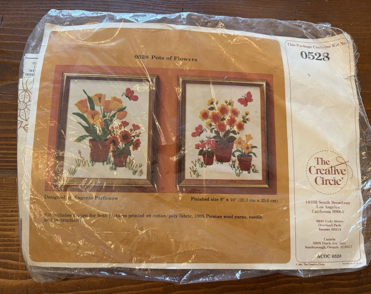 The Creative Circle 1985 Crewel Kit