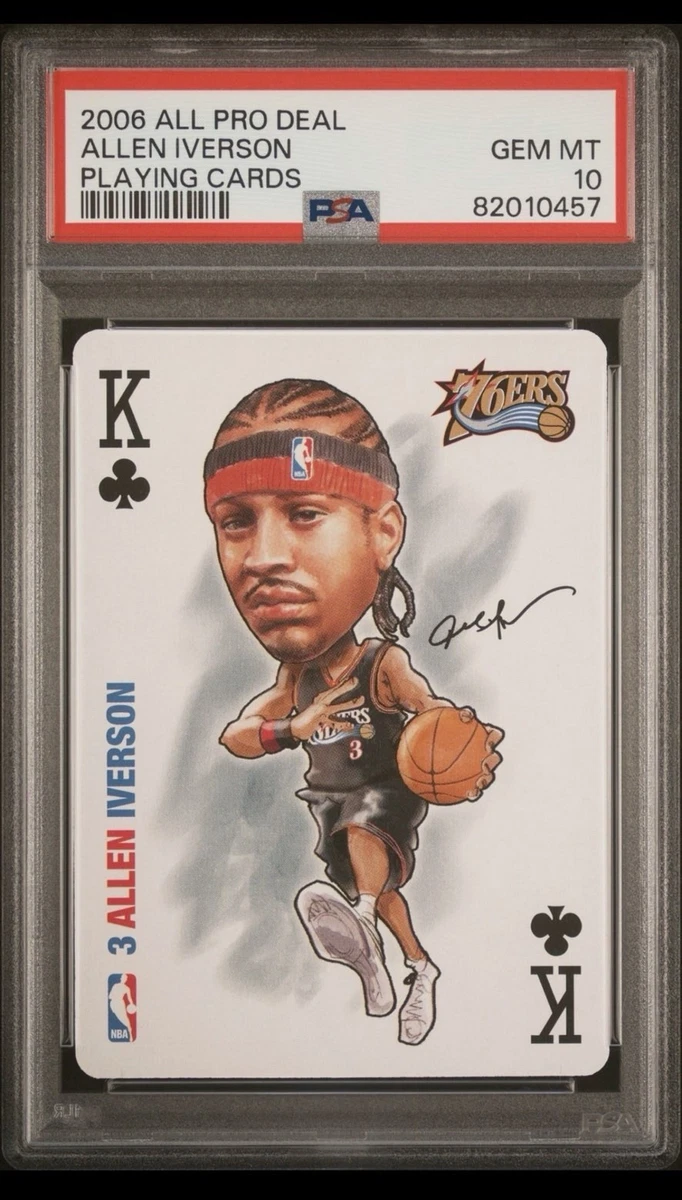 Allen Iverson 10 Graded Basketball Sports Trading Cards
