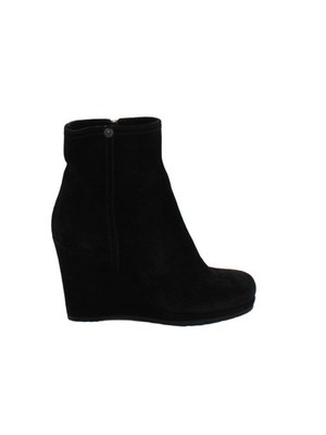 Prada Damen Stiefel UK 2 Schwarz 100% Sonstige Reitstiefel