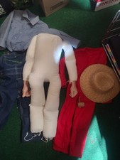 Lg Doll Body With Hands And Outfit- Aprox. 22" on just the body.