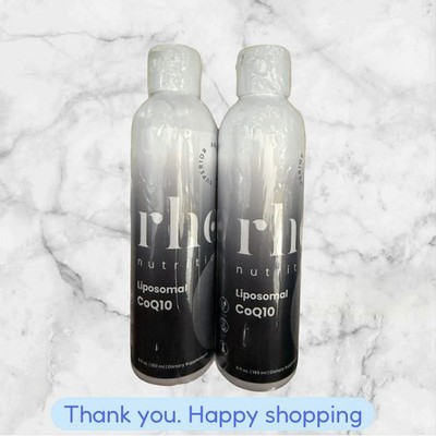 FOR 2 Rho Nutrition Liposomal CoQ10   High-Absorption Liquid 6oz BRAND NEW SHIP
