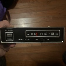 Vintage Original Realistic Fm Converter Automobile Radio Model 12-1340