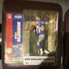 McFarlane NFL Series 8 Drew Bledsoe New England Patriots Football Figure 2004