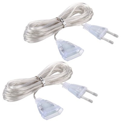 Transparent Power, Extension Cable, Euro Plug Extension, Euro Plug V...