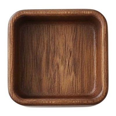 Rustikaler Charme Nussbaum Snackschale handgeformtes Design ideal zum Servieren von Leckereien