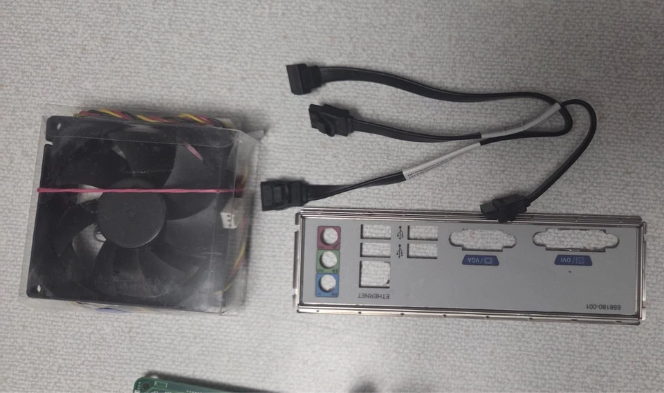 HP mATX AAHD2-HY Motherboard AMD A4-3400 2.7GHz CPU 3GB RAM HSF IOP SYS FAN - Image 4 of 4