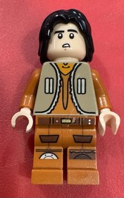 LEGO Star Wars Rebels 75090 75158 sw0574 Ezra Bridger Dark Tan Vest Minifigure