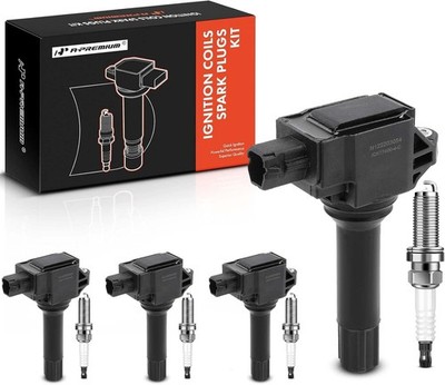 A-Premium Ignition Coil Pack Spark Plugs Subaru Outback 2.5L