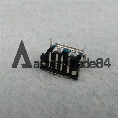 2Pcs NEW USB short Female 2 legs Connector PCB Socket HW-AF10-01*uq