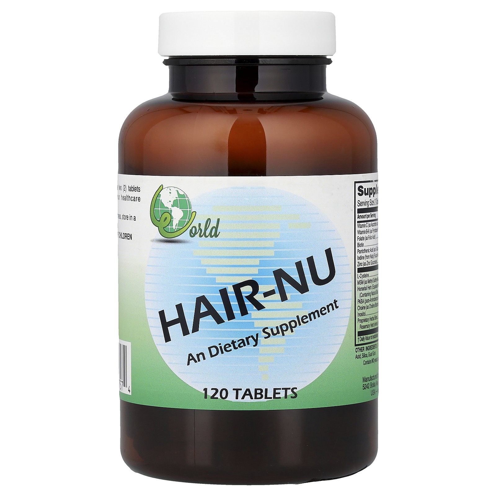 HAIR-NU 120 Tablets 4290₽