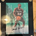 Fleer/SkyBox 1999-00 Skybox Premium Autographics SA-BS David Robinson Auto