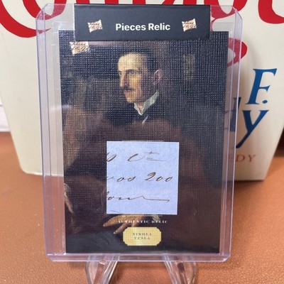 Pieces Of The Past 2023 Nikola Tesla Written Relic     