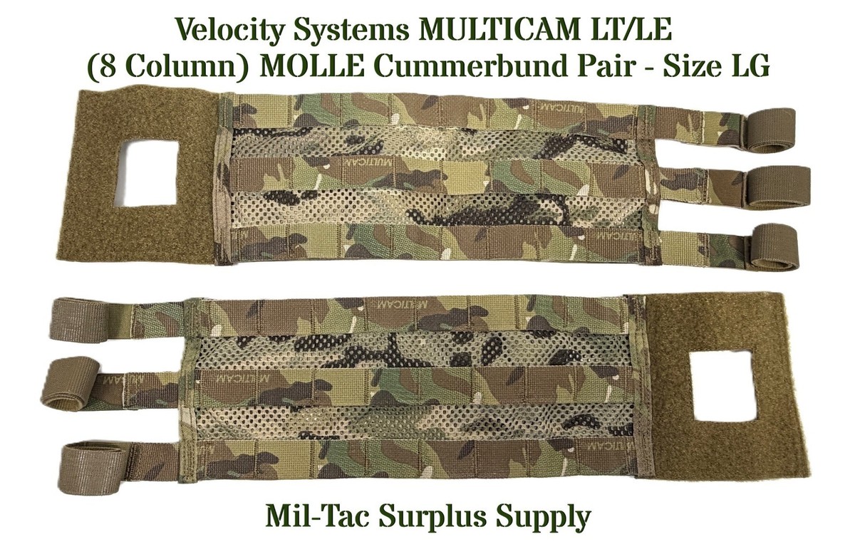Velocity Systems MULTICAM SCARAB LT/LE (8 Column) MOLLE Cummerbund