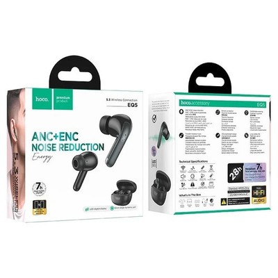 UK Wireless Bluetooth 5.3 HOCO Premium Earbuds Ohrhörer mit ANC ENC für iPhone