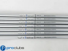 7pc NEW MITSUBISHI CHEMICAL OTi 85 STIFF FLEX GRAPHITE IRON SHAFTS .370 449980