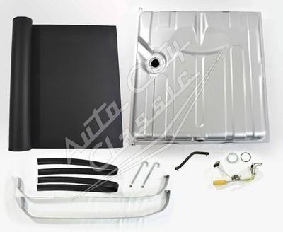 Gas tank for 1963 Lincoln W/ Sending unit, Strap kit, Vent hose, & Pad
