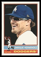 Live Enrique Hernández 74 OVR - MLB The Show 25 - ShowZone