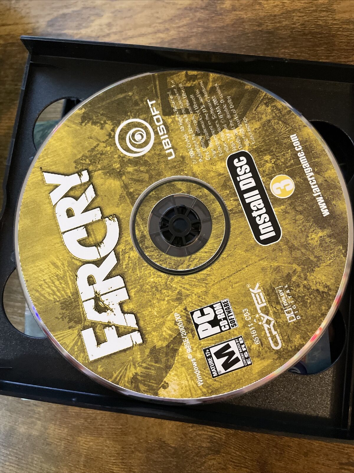 Far Cry 1 Ubisoft PC Game CD ROM Set (2004, Far Cry) All Discs / 5